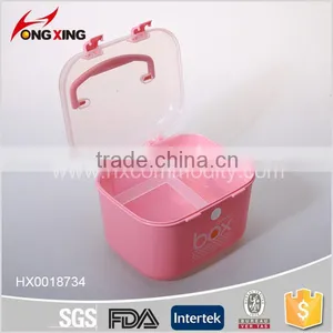 PP Rectangle 2layer Plastic Storage Containers With Lid Supplier's Choice thumbnail-3