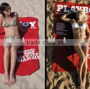 Elegant Cozy Eco-friendly Water Absorbent Microfiber Printed Beach Towel Supplier's Choice thumbnail-4