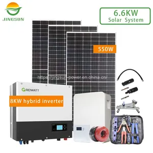 6.6 KW Solar System 550W Panels thumbnail-1
