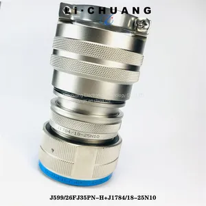 J599 Series Circular Connector Plug Socket J599-26FJ35PN-H J599-20FJ35SN-H thumbnail-1