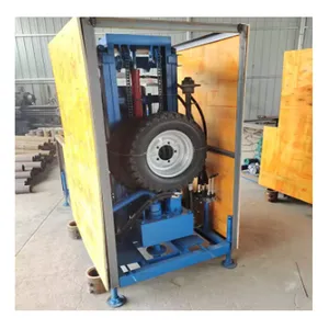 Portable Rock Well Drilling Machine 300m Well Drilling Rig Machine thumbnail-2