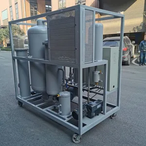 Mobile Lubricating Oil Filtration System for Lube Oil Decolorizing thumbnail-4
