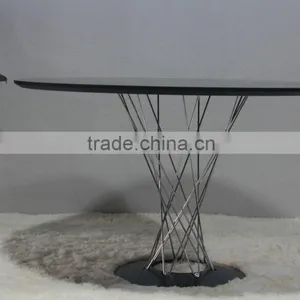 Restaurant Furniture Cyclone Table MDF Dining Table thumbnail-4