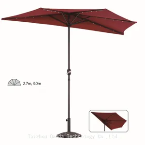 2.7m Side Steel Umbrella thumbnail-1
