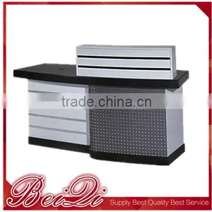 Top Quality Hair Salon Equipment Cheap Beauty Salon Check Out Reception Wooden Checkout Counter thumbnail-1