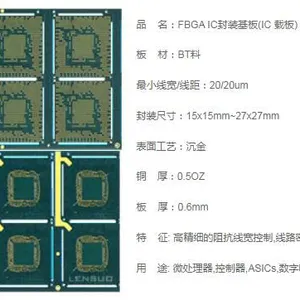 12 Layers, 3rd Order, Arbitrary Order IC Packaging Substrate PCB thumbnail-5