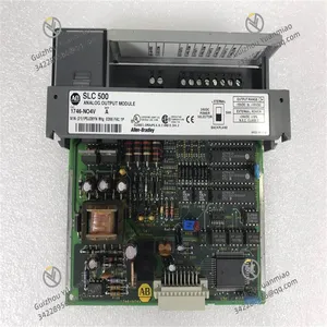 Allen-Bradley 1746-NO4V Standard Analog Voltage Output Module. thumbnail-1