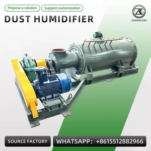 Industrial Double Shaft Dust Humidifier Mixer Fly Ash Humidifying Machine thumbnail-2