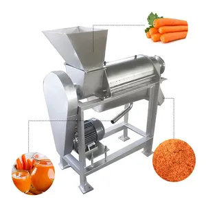 Industrial Fruit Juice Making Machine Industrial Cold Screw Press Pressing Juicer Extractor Extracting Machine thumbnail-2