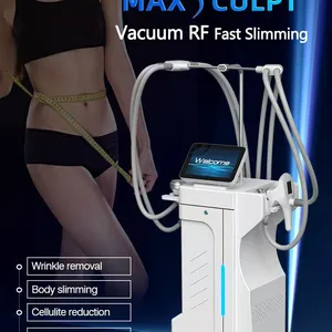4 in 1 Vacuum RF Roller Vela Body Shape Cavitation Slimming Machine - 200W Power, 1MHz RF, 40kHz Cavitation, LCD Touch Screen thumbnail-3