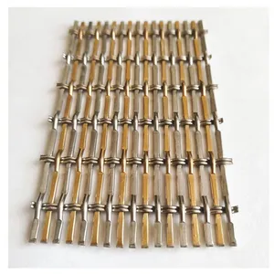 Embossed Woven Mesh in SUS 201/304/316 Stainless Steel for Protective Support Applications thumbnail-4