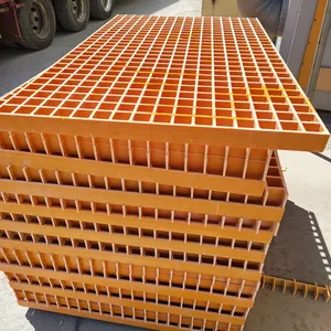 Fiberglass Trench Cover Resin Composite Grating for Drainage Systems thumbnail-3