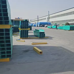 Fiberglass Cable Tray, 304 Stainless Steel Hardware, 30% Glass Fiber, IP65 Rated, for Marine and Offshore Platforms thumbnail-5