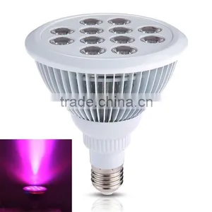 E27 LED 12W Grow Light Plant Spotlight Grow Light Reflector thumbnail-1