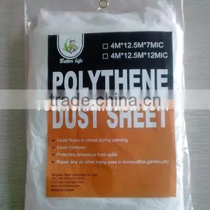 Multi-Purpose PE Painter Drop Cloth/ Dust Sheet thumbnail-1