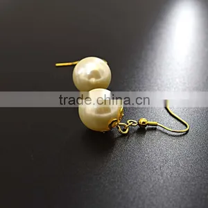 Wholesale Turkish Jewelry Latest Design Of Pearl Earrings Big Fashion Jewelry Set thumbnail-6