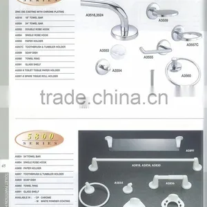 Zine With Chrome Plated Bathroom Accessories (A3500 Series) thumbnail-1