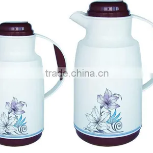 0.5L 1.0L Plastic Thermos Bottle Vacuum Flask Beautiful Handle Design thumbnail-1