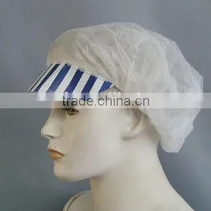 Disposable Non-woven Peak Cap Work Cap for Man thumbnail-3