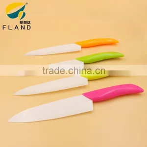 Colour PP Handle Top -quality pp Handle 7' Ceramic Chef Knife thumbnail-2