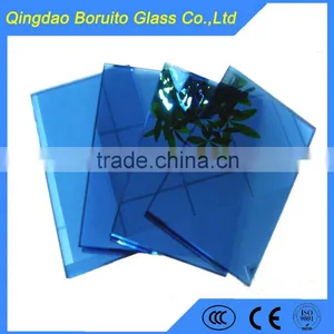 6mm Navy Blue green Lake Blue Reflective Glass thumbnail-1