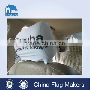 Beatiful and Durable Custom Car Seat Headrest Covers thumbnail-1