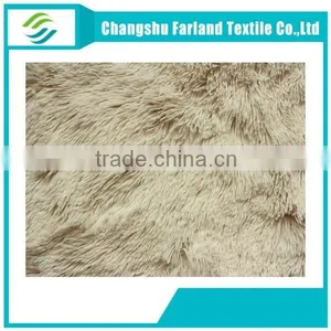 China Supplier Long Hair Plush Velvet Fabric for Rug thumbnail-4