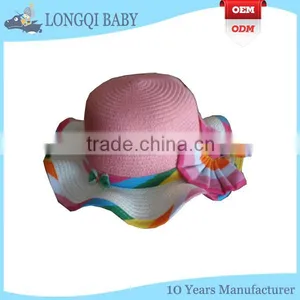 CM-TN-007 Children Popular Colorful Straw Hats thumbnail-1
