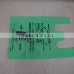 Biodegradable and Compostable T-shirt Bag thumbnail-2
