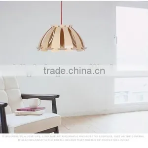LED Pendant Light JK-8005B-25 Edison Wooden Fixture Pendant Light thumbnail-1