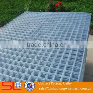 High Quality Low Price 6x6 Reinforcing Welded Wire Mesh Fence Panels in 6 Gauge thumbnail-3