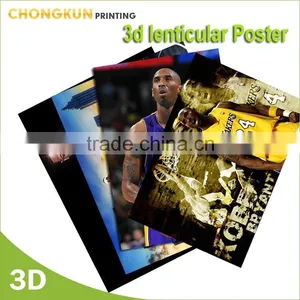 Hot Sale 3d Lenticular Printing Sports Poster thumbnail-3