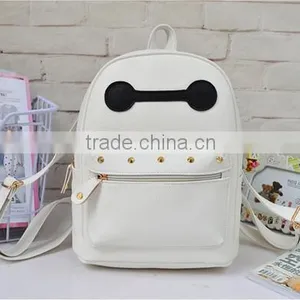 Fashion School Backpack 2015 High School Leather Backpack thumbnail-2