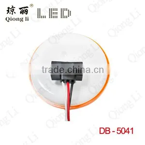 4" Round LED Stop Turn Tail Light Trailer Brake Lights thumbnail-5