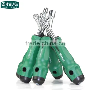 LAOA12 Angle Torx CR-V Mulction Socket Screwdriver Rubber Handle Screw Driver Tool Arbor Hardening Antislip Metal For Hex Screw thumbnail-4