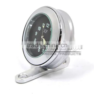 BJ-HBW-009 Manufacturer Special Design Universal Waterproof Chrome Motorbike Motorcycle Handlebar Watch thumbnail-4