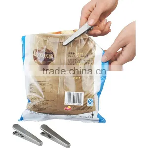 S/S 7.8*1.5*2 Daily Gadgets Food Clamp/stainless Steel Clip/sealing Clip thumbnail-1
