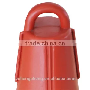 750mm Popular Rubber Base Red PE Traffic Cone thumbnail-3