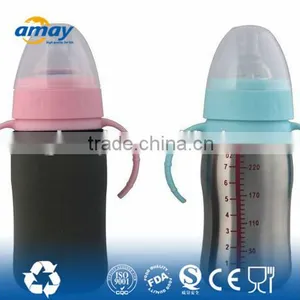 260ml BPA Free Baby Feeding Bottle thumbnail-3