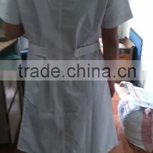 Fashionable Designed White Hospital Lab Coat thumbnail-3