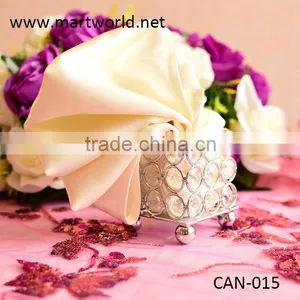 Silver Fashionable Wedding Candelabra, Candle Holders for Wedding Table Center Pieces,crystal Table Center Piece(CAN-015) thumbnail-2