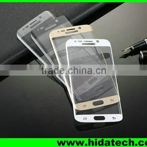 Best Selling Ultra Thin Full Cover Curved 3d Tempered Glass Screen Protector for Samsung S6 Edge G925I thumbnail-1