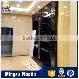 600mm Wide Pvc Wall Panel Use for Ceiling and Wall Decoration thumbnail-6