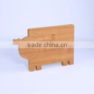 Funny Bamboo Cutting Board Cute Sheep Bamboo Cutting Board thumbnail-1