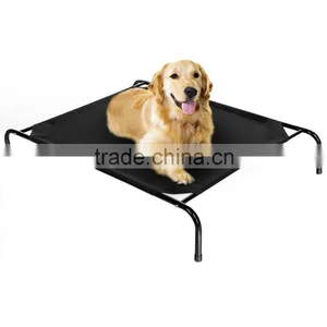 Portable Pet Cat Dog Elevated Bed Lounger Sleeper Cot Black OS004433 thumbnail-2