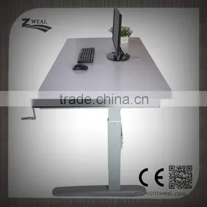 New Model Manual Height Adjustable Table Mechanism Leg thumbnail-1