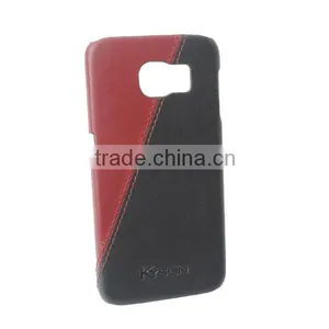 Radiating PU Case for S6 Edge, Case Cover With Dual Colors thumbnail-1