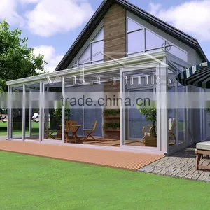 New Laminated Glass Roof Sunroom/glass Room/greenhouse for Sale thumbnail-3