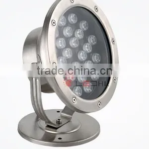 IP68 24W Outdoor Stainless Steel LED Underwater Lamp for Swimming Pool thumbnail-1