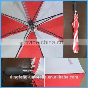 Advertising Automatic 2 Folding Golf Umbrella / 2 Folding Umbrella / Umbrella Folding thumbnail-6